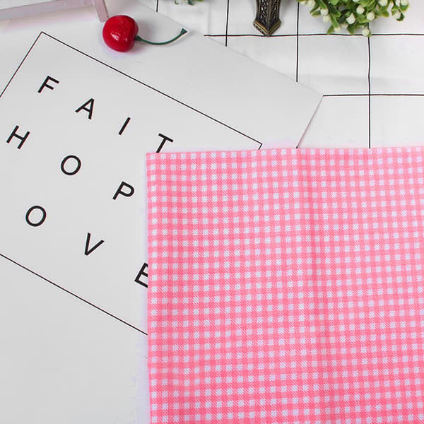 Bomullstyg DIY Blandade Kvadrater Paket (Rosa)
