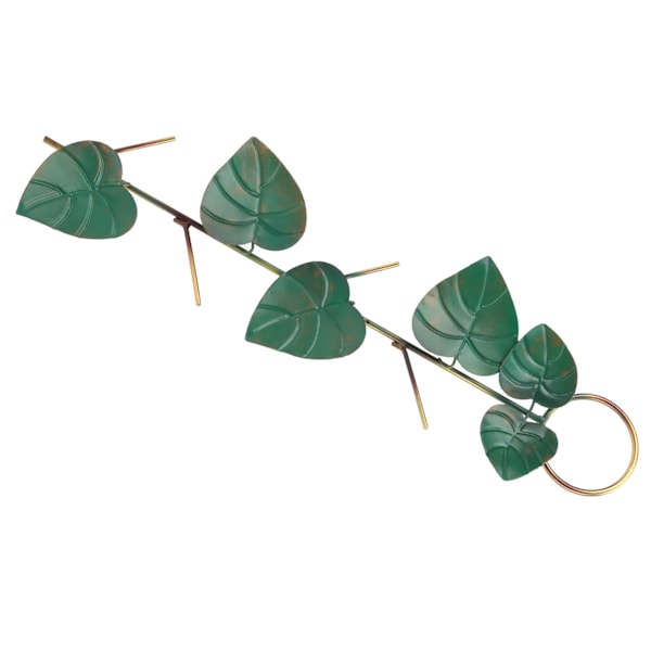 45cm Lintulauta Ulkokäyttöön Kannettava Kolibrin Ruokinta Riippuva Tyyppi Vihreät Lehdet Pihan Koristelu