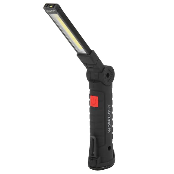 Rechargeable USB Flashlight Multifunctional Foldable Work Light COB LED Camping Flashlight