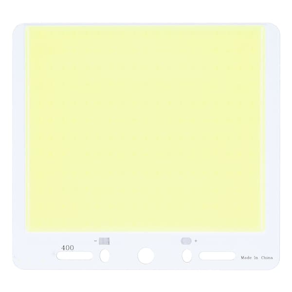 COB Lys Kilde LED Lys Chip Panel Tilbehør 12V 30W 3000LM 6000‑6500K Ren Hvid