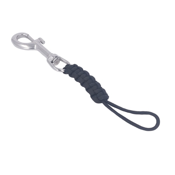 Dykke-Lanyard Multifunksjonell Undervannskamera Husbærer Lanyard med Hurtigutløser Spenne for Undervannsfotografering Svart