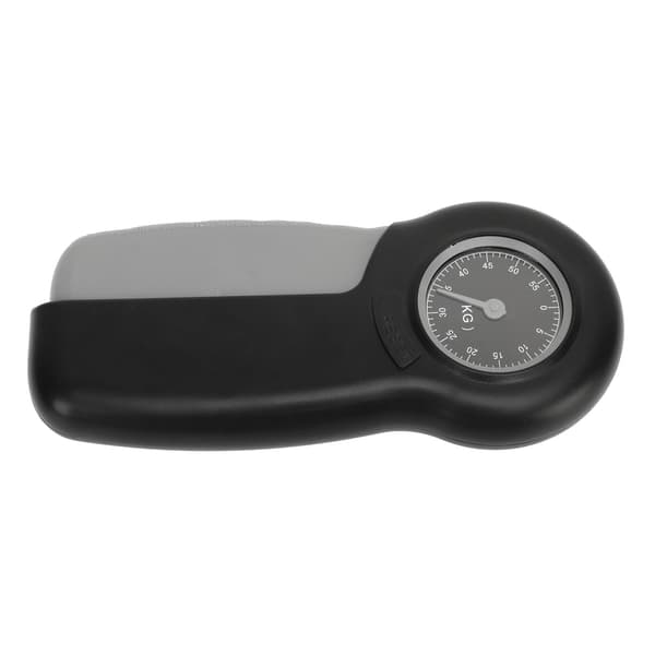 Håndgrebsstyrke Tester Hånddynamometer Ergonomisk Grebsstyrke Måleapparat Grebsdynamometer Mørkegrå