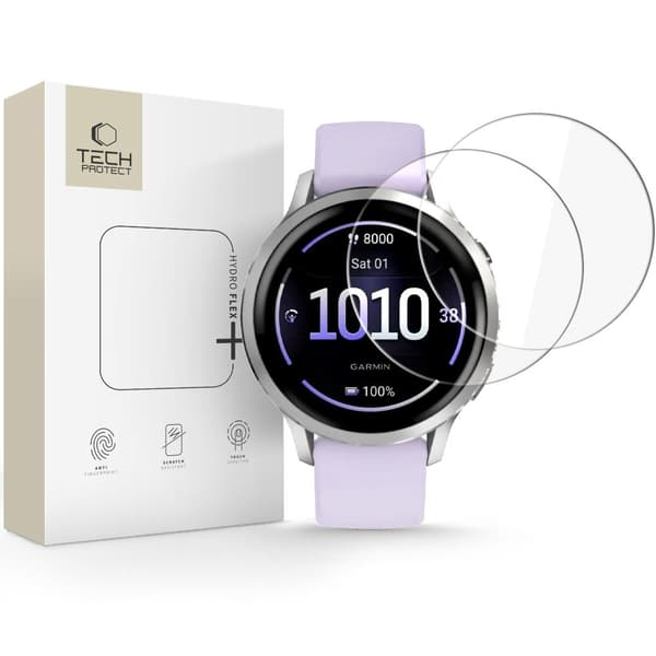 Tech-Protect Garmin Venu 4 41 mm 2-PACK Näytönsuoja HydroFlex+ 60