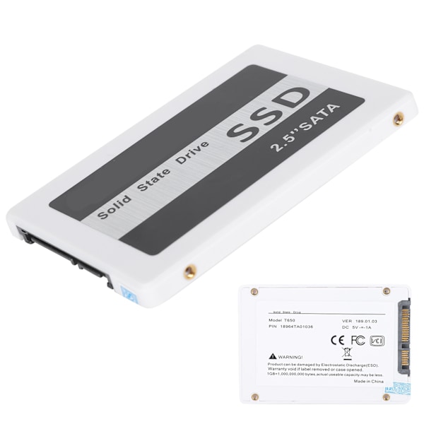 Solid State Drive SSD för Laptop Dator - 2,5 tum SATA3.0 60GB