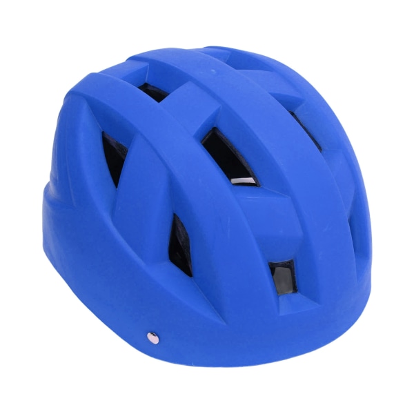 Justerbar blå cykelhjälm för barn - stötdämpande och andas för säker cykling och skoter