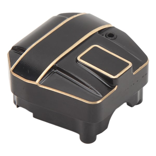 Svart Hard Coating Gull Aksel Differensial Deksel for Axial SCX10 Pro 1/10 RC Crawler AXI03028