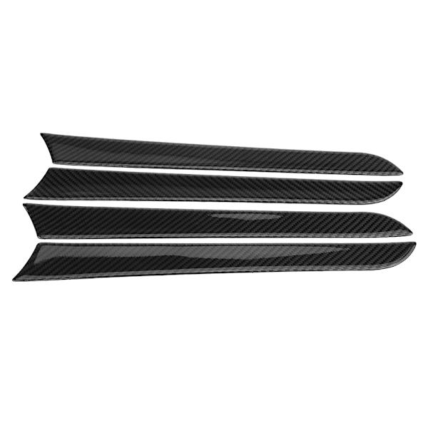 Bil dörrsida kolfiber dekorativt skydd Trim ram för Audi A4 B8 2007-2016