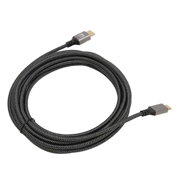 HD Multimedia Interface Kabel Højhastighed 4K 60Hz Vævet HD Multimedia Interface Han til Han Kabel til Computer TV Skærm 5M