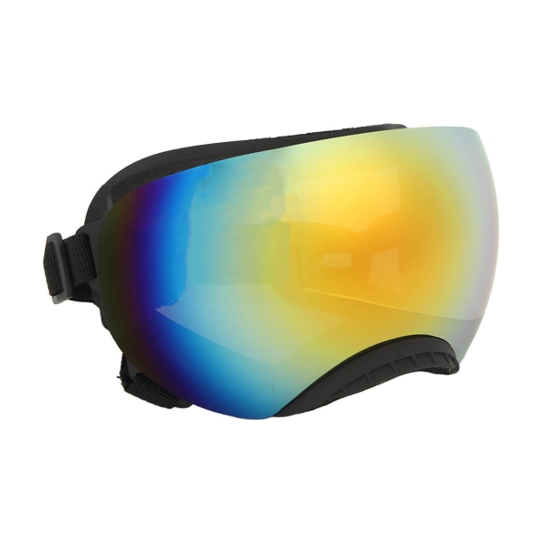 Hunde-skibriller - UV-beskyttelse, vindtett, magnetisk linse - rød linse