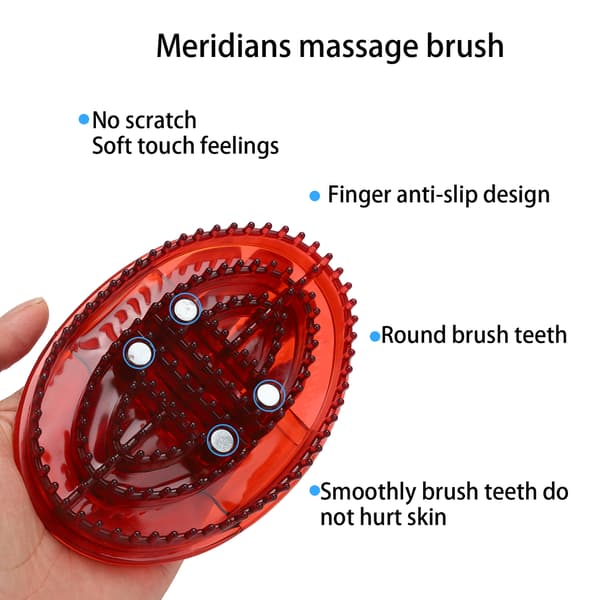 Magnetisk Meridian Massagebørste til Afslapning af Hele Kroppen 0.15