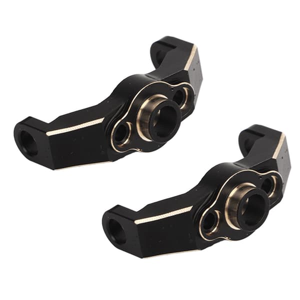 2 stk. Messing C Hub Carrier Professionel RC Messing Caster Montering med Lejer til Traxxas TRX4M 1/18 RC Bil