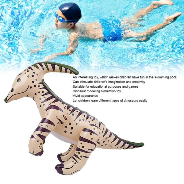Simulerings Dinosaur Model Børn Pool Party Oppustelig Dinosaur Legetøj Pædagogisk Legetøj#2