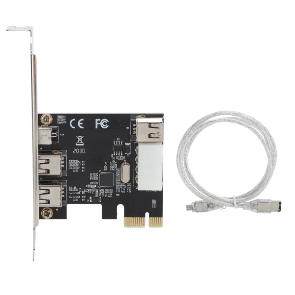 PCIE Capture Card 3-ports udvidelseskort 1394 Interface Conversion HD Video Adapter Controller