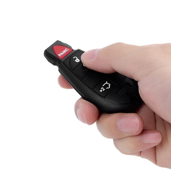 4-knapps Fjärrkontroll Bilnyckel 433MHZ M3N5WY783X Passar Jeep 2008-2012