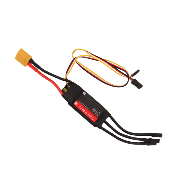 Programmerbar 30A RC-flyveplan ESC med 32-biters børsteløs motorkontrol og JR-stik