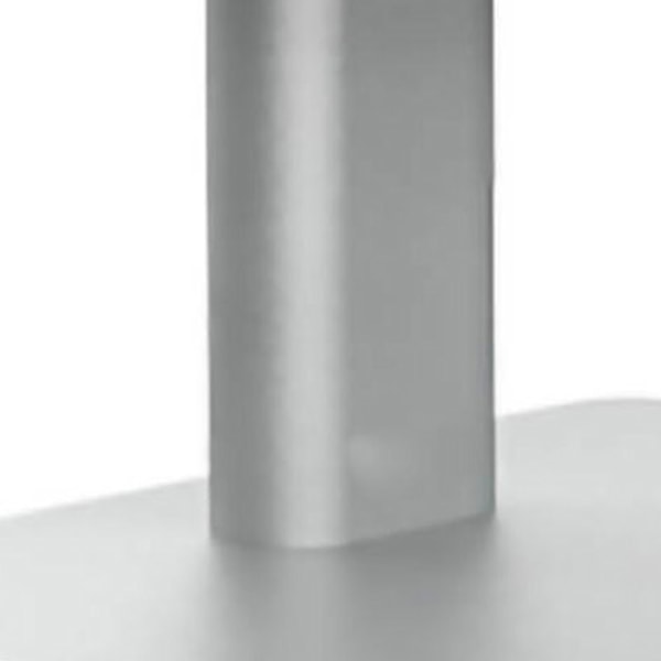Monitorställ Justerbar Höjd Halksäker Ergonomisk Design Datormonitorställ för Olika Storlekar Skärmar Silver