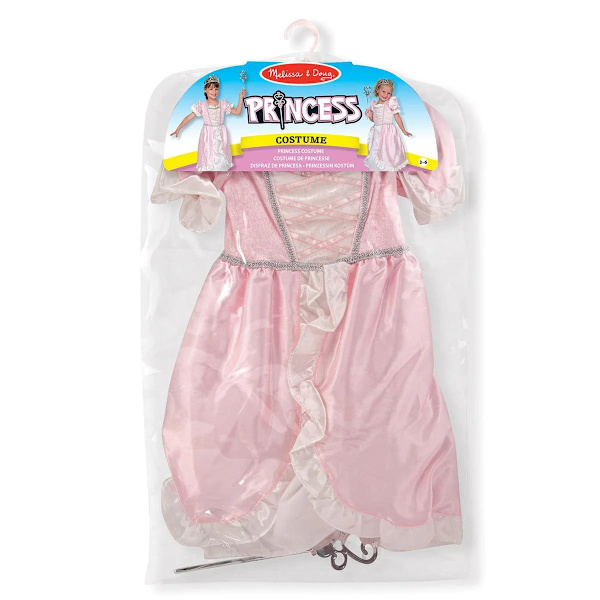 Prinsessapukusetti multifärg multicolor