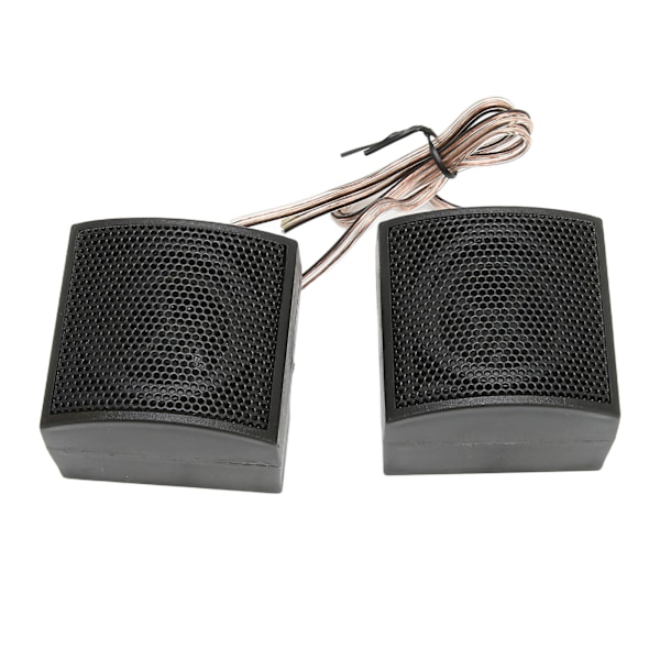 2 stk. Dome Tweeter Bilhøjttaler 500W 4Ω Højttaler Universal til Bil Audiosystemer