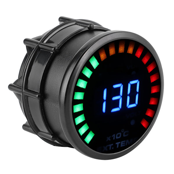 2in 52mm Avgastemperaturmätare LED EGT Digital Mätare för 12Volt Bensinfordon