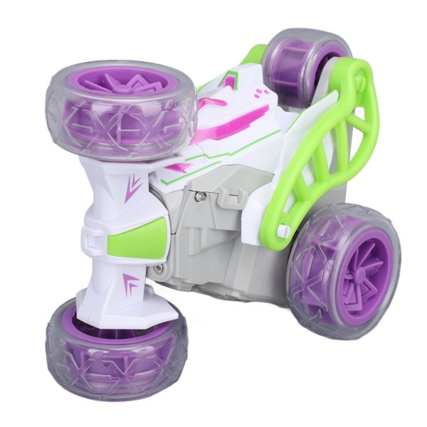 Stuntbil med fjärrkontroll - lila, spraymusikbelysning, multifunktionell leksaksbilsmodell, perfekt present till barn