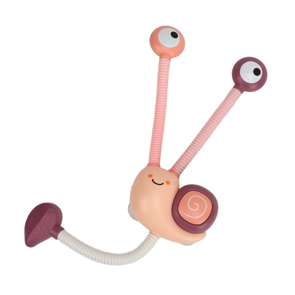 Sneglen elektrisk badelegetøj - Dobbelt sprinkler Baby Shower Head, Rosa