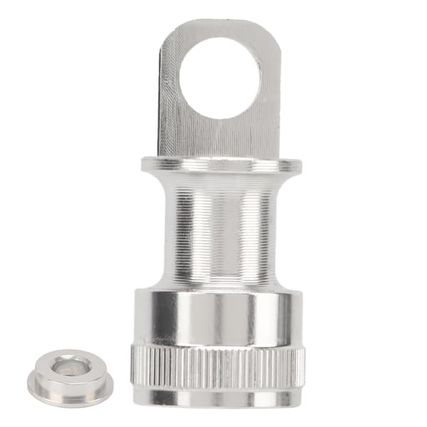 MEIJUN Quick Release Pedal Buckle Holder for Brompton Folding Bike Portable Frame Mounting Fixing Adapter Silver