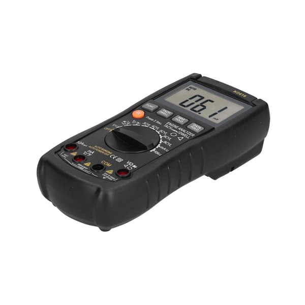 Multifunktionelt Digitalt Multimeter Smart Baggrundslys LCD Autoranging Temperaturføler VoltmeterKD616