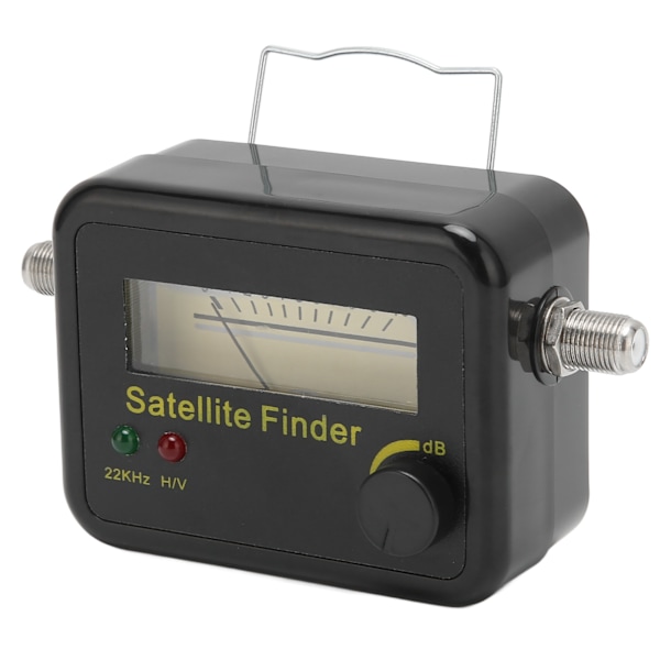 Satelliittisignaalinilmaisin, ammattimainen, herkkä, kompakti TV-antennisignaalin vahvuusmittari LCD-näytöllä