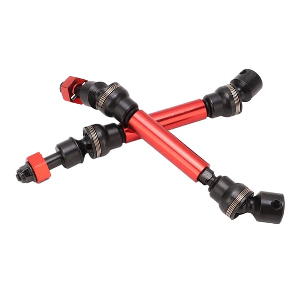 RC Drivaksel Sæt Aluminium Legering Stål Forreste Bageste Drivaksel RC Tilbehør til Arrma 1/10 3S Senton Rød