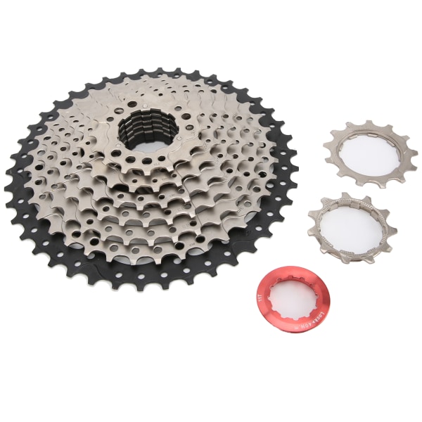 ZTTO 9-växlad kassett 11‑42T Mountainbike Freewheel Cassette-hjul för landsvägscykel