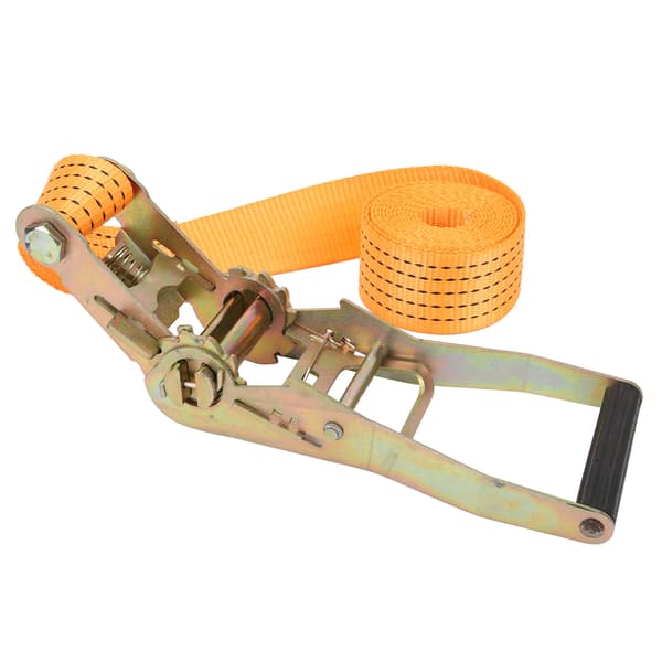 Ratchet Straps 1102 LBS Working Load 1764 LBS Breaking Strength Heavy Duty Cargo Lashing Strap 5m / 16.4ft