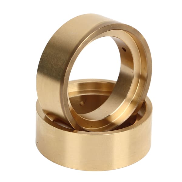 2 stk Messing Intern Beadlock Clamp Ring Professional 1,3 tommer RC Messing Beadlock Hjulvekter for 1/18 RC Bil Gull