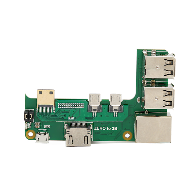 Utbyggnadskort för Raspberry Pi 2W till 3B med 3 USB2.0 RJ45 Nätverksport Adapterskort för Allmän Dator