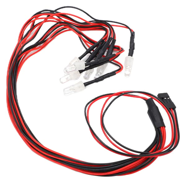 RC Model Car Lights General Modified LED Lights Accessories with Third Channel Control Switch