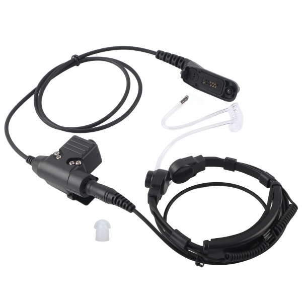 7,1 mm halsmikrofon ørestykke, udtrækkeligt walkie talkie-headset med U94 PTT til MOTOROLA XIR P8268 P8668