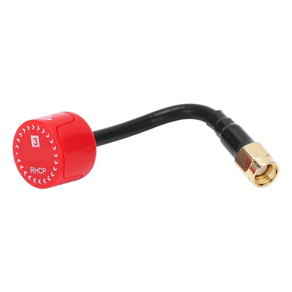 5.8GHz FPV Drone Antenne 85mm 2.5 Dbi Antenne til RC FPV Racing Drone Quadcopter Rød