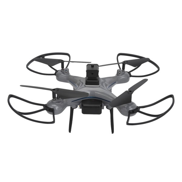 Grå Optisk Flow Hindring Undgåelse Dual Camera RC Drone - Mini Quadcopter Legetøj med 1800mAh batteri til alderen 14 og opefter