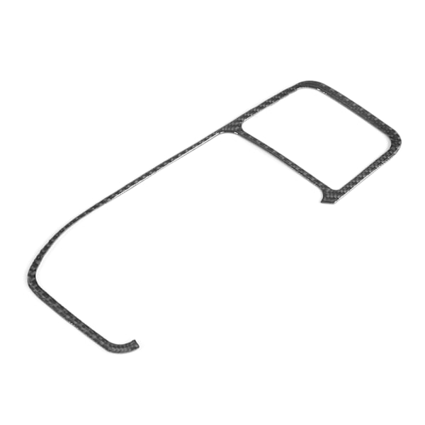 Kolfiberkonsol Navigation Trim Cover för Volvo V60 S60 2010-2017 LHD