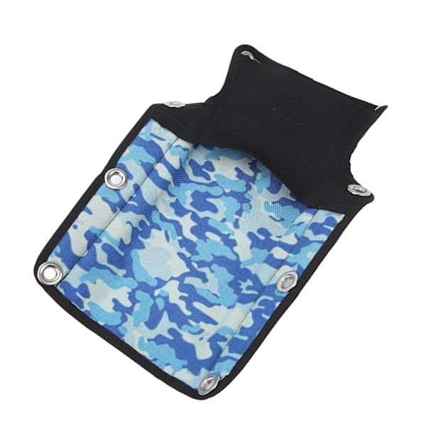 Scuba Diving Backplate Pute - OMS & HOLLIS Camo Blå