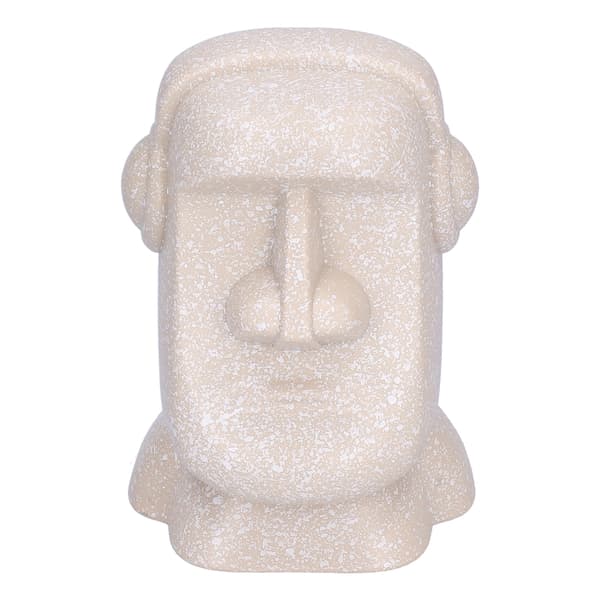 Originalitet Statue Bluetooth Høyttaler Påskeøya Stein Mann Form USB Ladehøyttaler