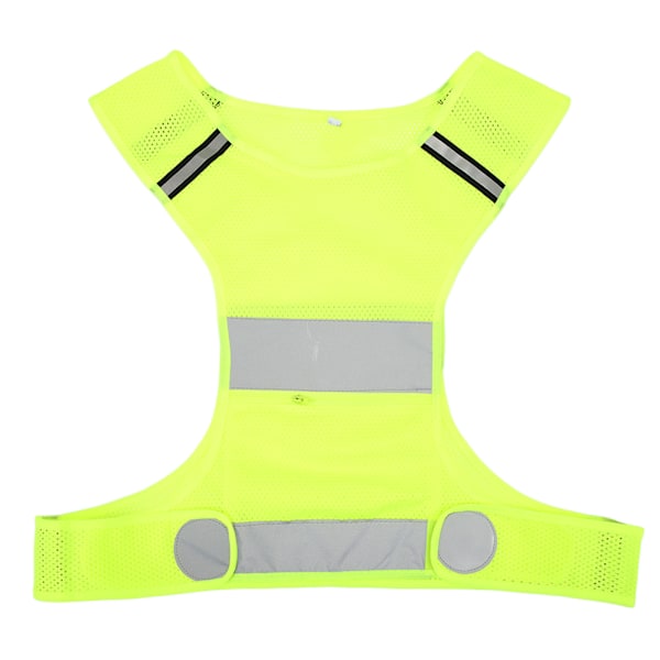 Reflective Vest High Visibility Breathable Quick Drying Safety Vest for Running Working L