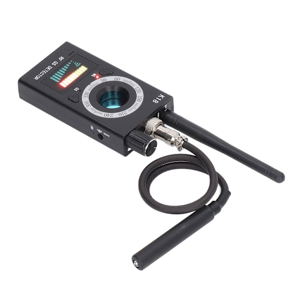 GPS Detektor Signaldetektering Buggdetektering RF-signalscanning Kameradetektor 100‑240V EU-kontakt