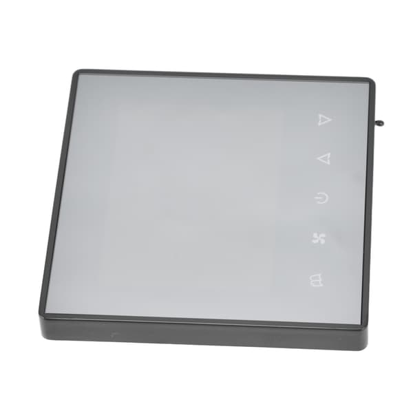Digital Termostat LCD-Display Touchscreen Smart Luftkonditionering Temperaturregulator för Hem Hotell AC220V Svart