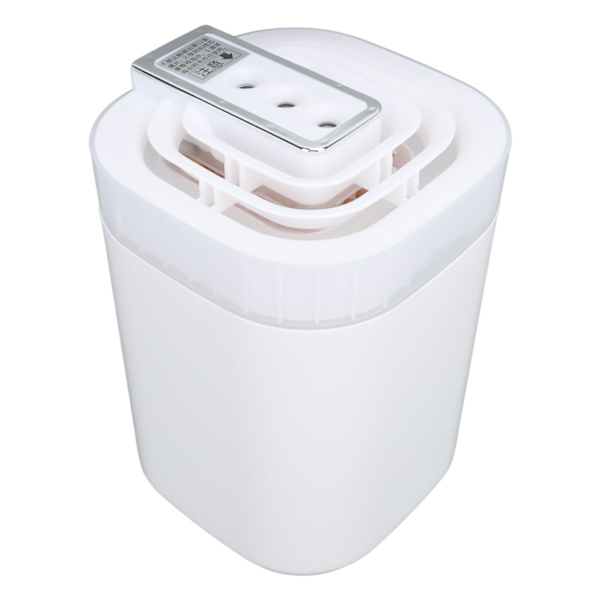 Moon White Portable Mini Luftfuktare med stor kapacitet för hemmets sovrum - Desktop RGB Ambient Light