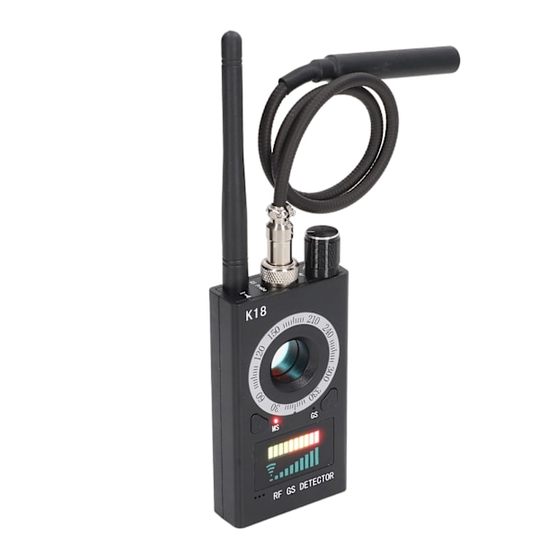 GPS Detektor Signaldetektering Buggdetektering RF-signalscanning Kameradetektor 100‑240V EU-kontakt