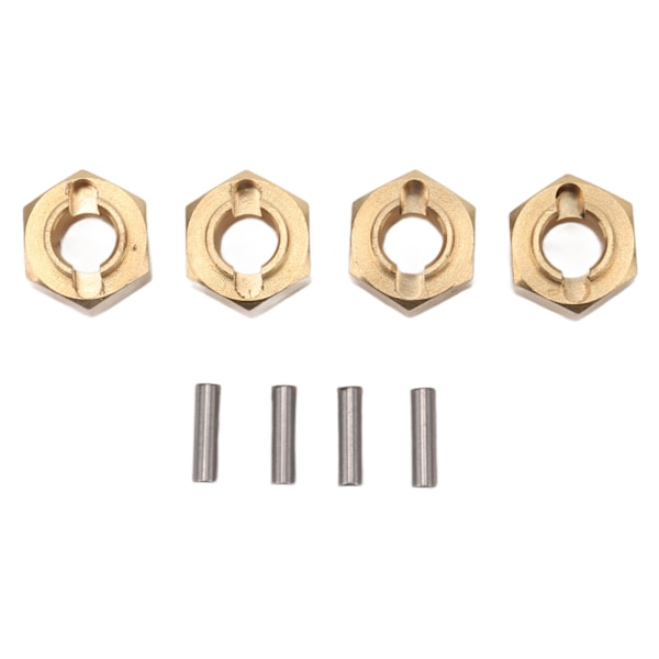 4 st RC Nav Adapter Hex Mässing för Traxxas för TRX4M 1/18 Skal Crawler Bil Tillbehör 6mm