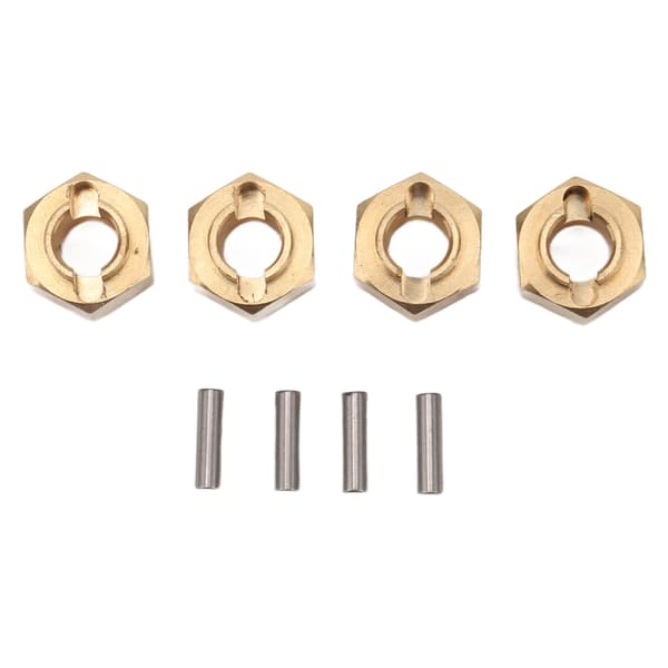 4 stk RC Nav Adapter Hex Messing for Traxxas for TRX4M 1/18 Scale Crawler Bil Tilbehør 6mm