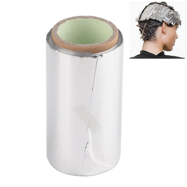 Frisør Aluminiumfolie Hår Permanent Farvning Styling Værktøj 30m Barberbutik Tilbehør