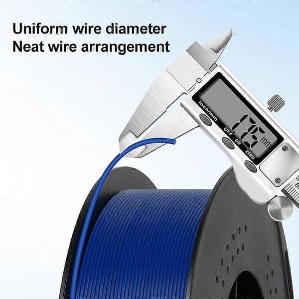 (Ny) PETG Filament Spole 1.75mm / 1kg til 3D Printer Fluorescent Blue