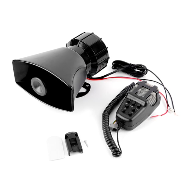 Bil Lastebil Buss 12V Square Port 7 Tone Alarm ABS Horn